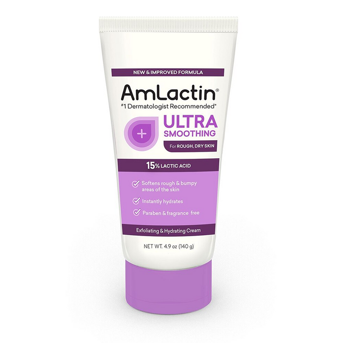 AmLactin Ultra Smoothing 15% Lactic Acid Intensely Hydrating Cream 4.9 Oz by Pasteur Pharmacy