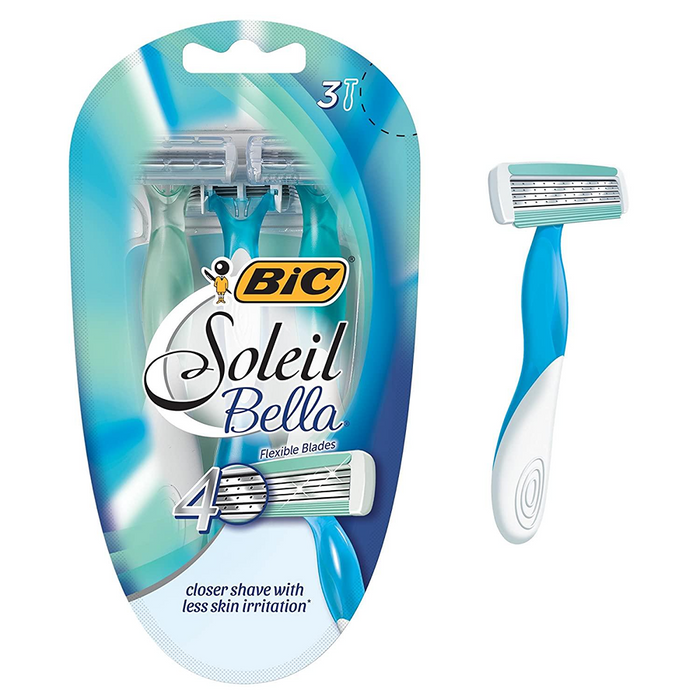 BiC Soleil Comfort 4-Blade Women's Disposable Razors by Pasteur Pharmacy