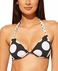 Bleu Rod Beattie Womens Underwire Halter Bra Bikini Top, Size 4 by Vanessa Jane