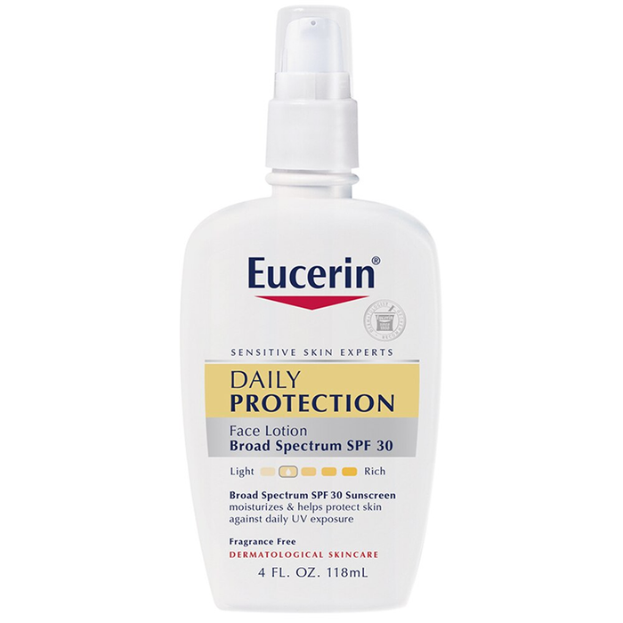 Eucerin Daily Protection Broad Spectrum Face Lotion & Sunscreen, SPF 30, 4 Fl Oz by Pasteur Pharmacy