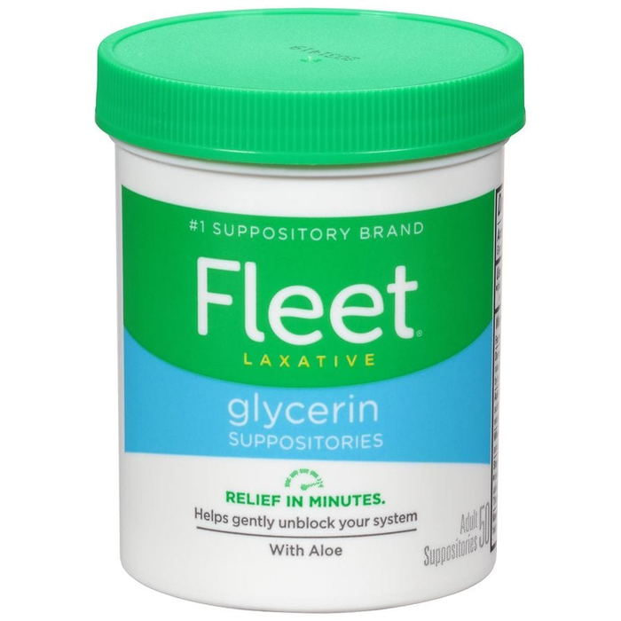 Fleet Laxative Glycerin Suppositories For Adult Constipation - 50ct by Pasteur Pharmacy