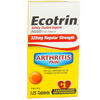 Ecotrin Regular Strength Safety Coated Aspirin 325mg, 125 Tablets