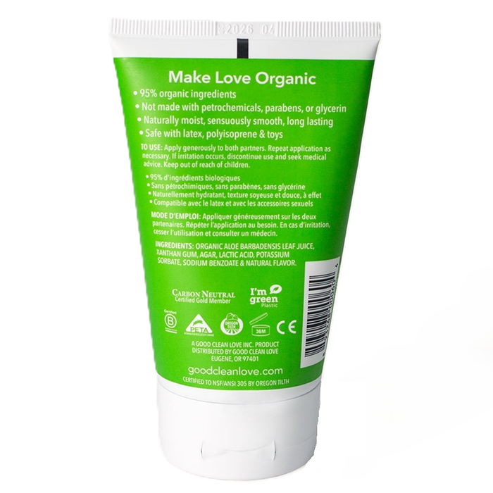Good Clean Love Almost Naked Organic Personal Lubricant, 4 Fl Oz by Pasteur Pharmacy
