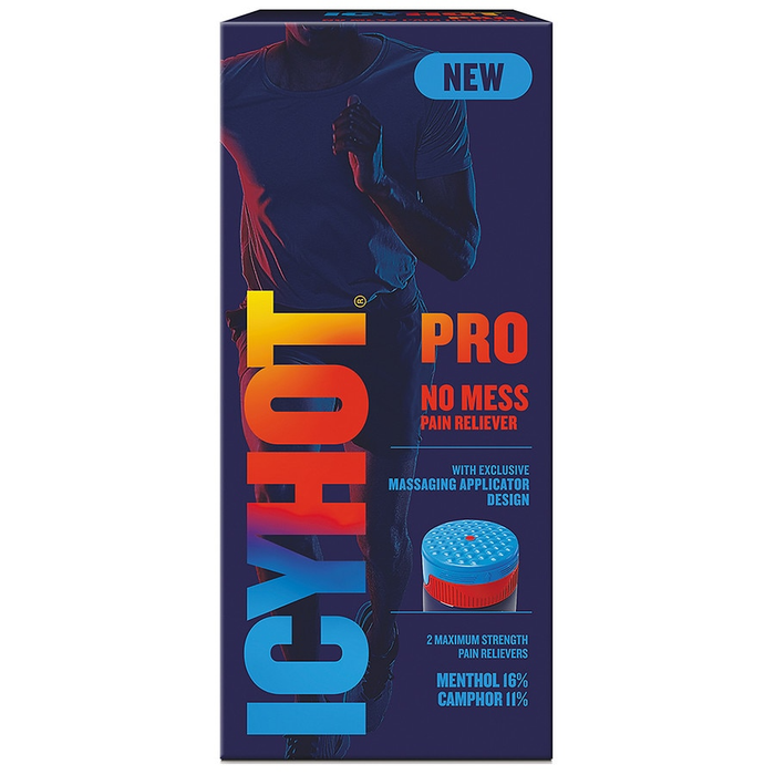Icy Hot Pro Pain Reliever, No Mess, Maximum Strength, 3 Ounce by Pasteur Pharmacy