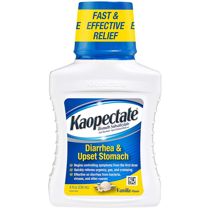 Kaopectate Vanilla Flavor Diarrhea & Upset Stomach 8 Fl Oz Bottle by Pasteur Pharmacy