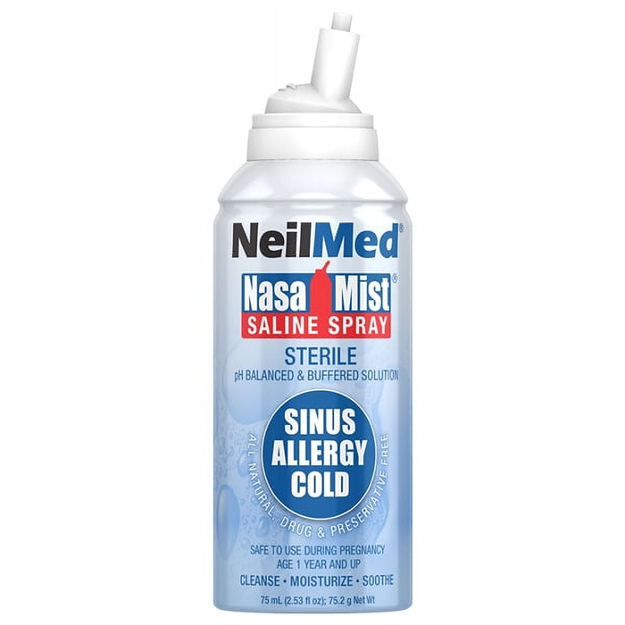 Neilmed Nasamist Isotonic Saline Spray For Allergy & Sinus, 75 Ml by Pasteur Pharmacy