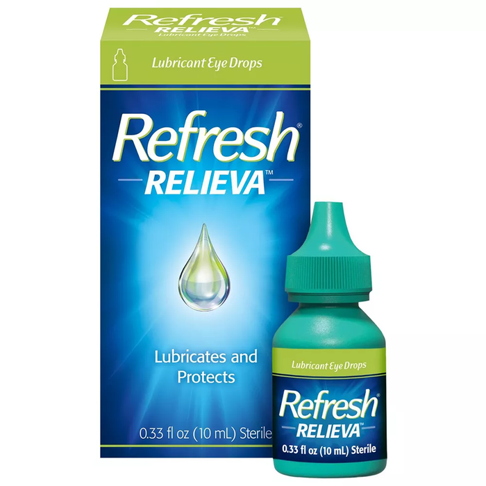 Refresh Relieva Lubricant Eye Drops Preserved Tears - 0.33 Fl Oz by Pasteur Pharmacy