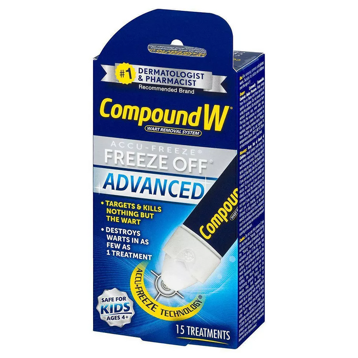 Compound W Wart Removal System Freeze Off Advanced Treatment by Pasteur Pharmacy
