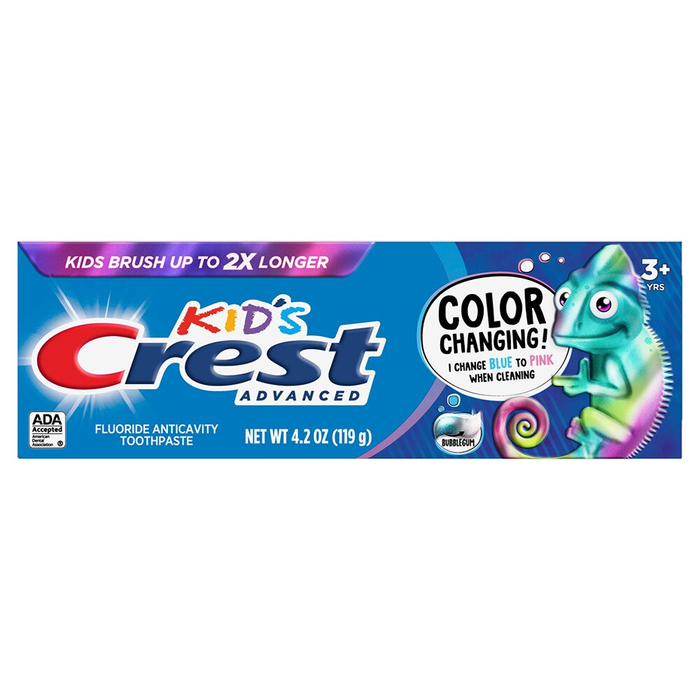 Crest Advanced Kids' Fluoride Toothpaste - Bubblegum Flavor - 4.2oz by Pasteur Pharmacy