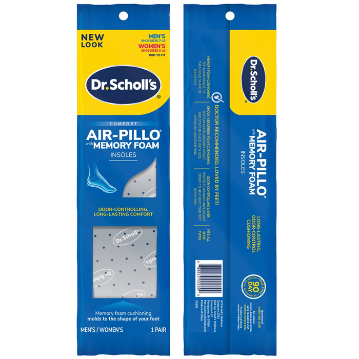 Dr. Scholl's Comfort Double Air-Pillo Insoles, 1 Pair by Pasteur Pharmacy