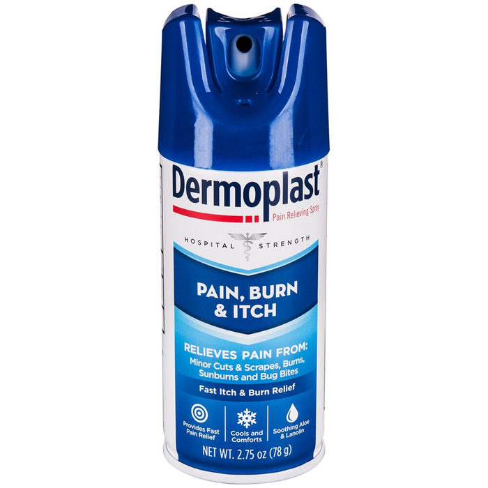 Dermoplast Pain, Burn & Itch Relieving Spray - 2.75 Oz by Pasteur Pharmacy