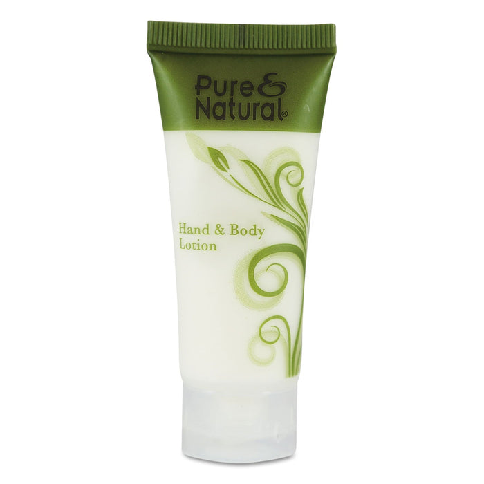 Pure & Natural Hand and Body Lotion, 0.75 oz, 288/Carton