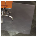 ES Robbins Natural Origins Chair Mat for Hard Floors, 36 x 48, Clear