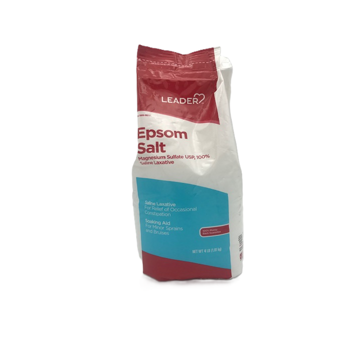 Leader Epsom Salt, 4lb by Pasteur Pharmacy