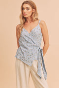 Malorie Top - Sky Floral by Boutique 23