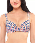 Jessica Simpson Womens Contemporary Laguna Beach Twisted D-Bra, Size M by Vanessa Jane