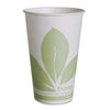 SOLO Bare Eco-Forward Treated Paper Cold Cups, 12 oz, Green/White, 100/Sleeve, 20 Sleeves/Carton