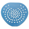 HOSPECO Health Gards Vinyl Urinal Screen, Mint Scent, 7.75 x 6.88, Blue, Dozen