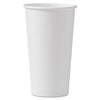 Dart Polycoated Hot Paper Cups, 20 oz, White, 600/Carton