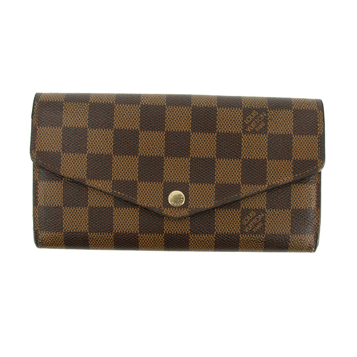 Louis Vuitton Damier Ebene Sarah Wallet #1829 by Bolt Boutique