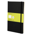 Moleskine Classic Softcover Notebook, 1 Subject, Unruled, Black Cover, 8.25 x 5, 192 Sheets