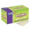 Creativity Street Natural Wood Craft Sticks, 4.5" x 0.38", Natural, 1,000/Box