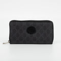 Gucci Grey GG Interlocking Zip Around Walletb #1832 by Bolt Boutique