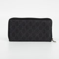 Gucci Grey GG Interlocking Zip Around Walletb #1832 by Bolt Boutique