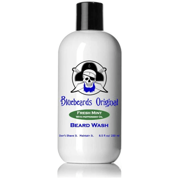 Bluebeards Original Beard Wash for Men, Fresh Mint, 8.5 Oz by Pasteur Pharmacy