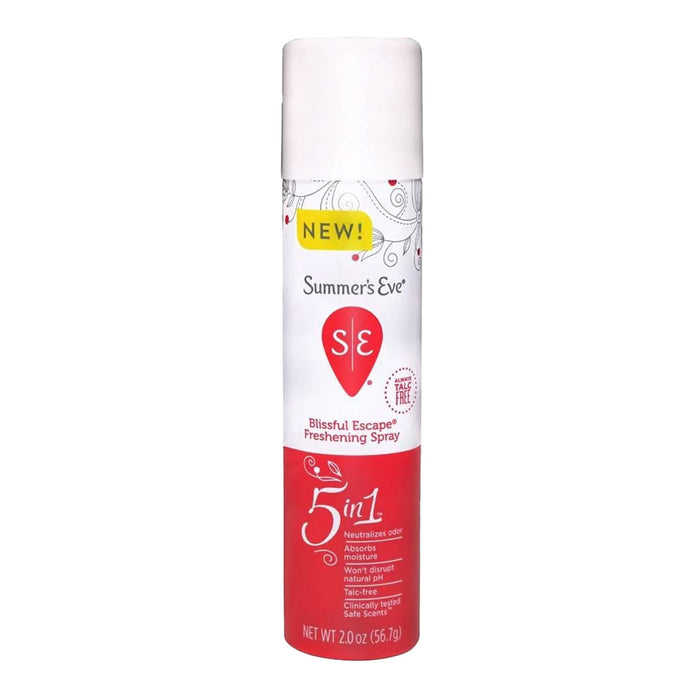 Summer's Eve Refreshing Spray, Daily, 5 In 1, Blissful Escape by Pasteur Pharmacy