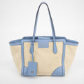 Gucci Beige x Brown Canvas Swing Tote - #1837 by Bolt Boutique