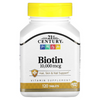 21st Century Biotin Ultra Potency, 10,000 Mcg  Tablets 120 Ct