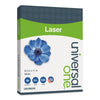 Universal Deluxe Laser Paper, 98 Bright, 24 lb Bond Weight, 8.5 x 11, White, 500/Ream