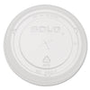 Dart Straw-Slot Cold Cup Lids, Fits 9 oz to 20 oz Cups, Clear, 100/Sleeve, 10 Sleeves/Carton