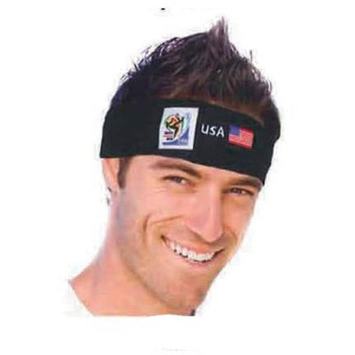 USA World Cup Soccer Headband 50-Count Case Pack – Official FIFA Licensed Retro Fan Gear by Price Is Right Miami