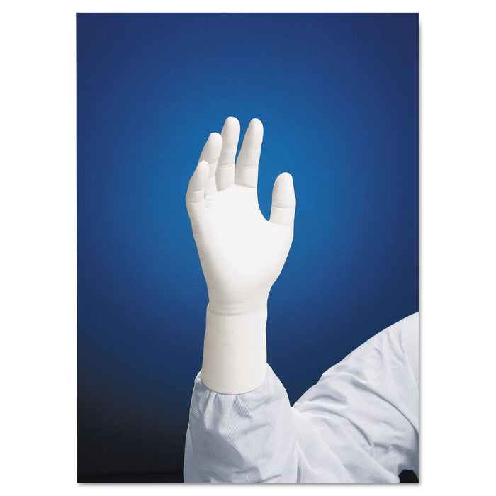 Kimtech G5 Nitrile Gloves, Powder-Free, 305 mm Length, Large, White, 1000/Carton