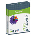 Universal Deluxe Colored Paper, 20 lb Bond Weight, 8.5 x 11, Blue, 500/Ream