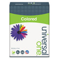Universal Deluxe Colored Paper, 20 lb Bond Weight, 8.5 x 11, Canary, 500/Ream