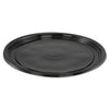 WNA Caterline Casuals Thermoformed Platters, 12" Diameter, Black. Plastic, 25/Carton