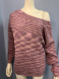 Juniors Planet Gold Knot Back Sweater, Size Medium by Vanessa Jane