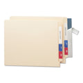 Smead Seal and View File Folder Label Protector, Clear Laminate, 8 x 1.69, 100/Pack