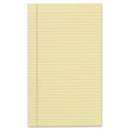 Universal Glue Top Pads, Wide/Legal Rule, 50 Canary-Yellow 8.5 x 14 Sheets, Dozen