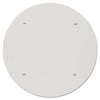 Dart Vented Paper Finger-Pull Lids, Fits 165 oz Buckets, White, 100/Carton