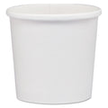 Dart Flexstyle Double Poly Paper Containers, 12 oz, 3.6" Diameter, White, Paper, 25/Bag, 20 Bags/Carton