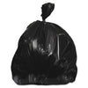 Heritage Low-Density Repro Can Liner, 55 gal, 1.5 mil, 36" x 58", Black, 100/Carton