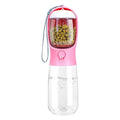 18.6 oz Portable Dog Water Dispenser with Detachable Food Container by DailySale