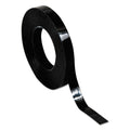 Chartpak Graphic Chart Tapes, 1" Core, 0.25" x 27 ft, Matte Black