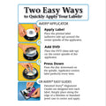 Avery Inkjet DVD Labels, Matte White, 20/Pack