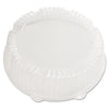 WNA Caterline Dome Lids, 12" Diameter x 275"h, Clear, Plastic, 25/Carton