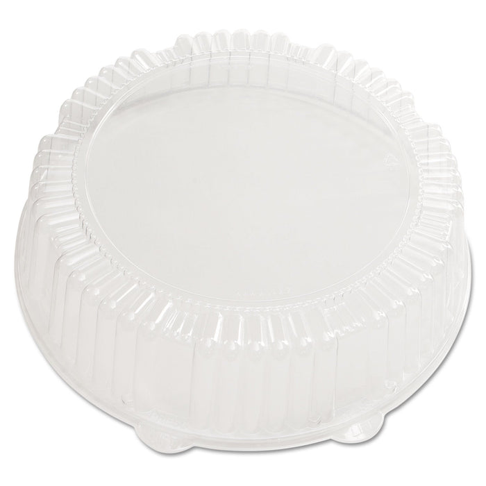 WNA Caterline Dome Lids, 12" Diameter x 275"h, Clear, Plastic, 25/Carton